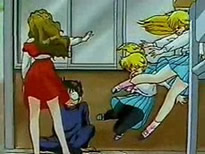 anime female wrestling