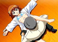 adult swim wolf and anime girl